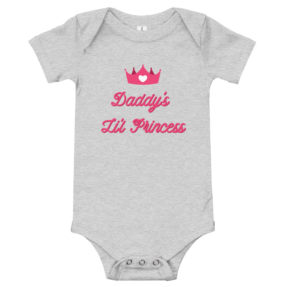 Daddy's Lil Princess | Baby Girl One-Piece Bodysuit – SMILE AISLE